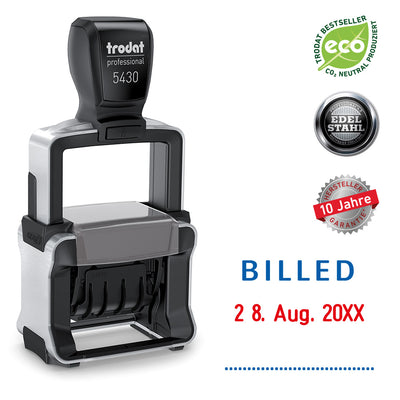 trodat-5430-datum-billed