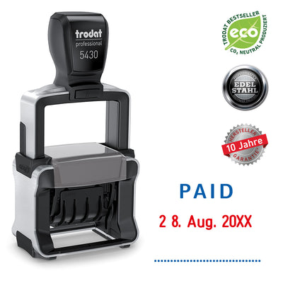 trodat-5430-datum-paid