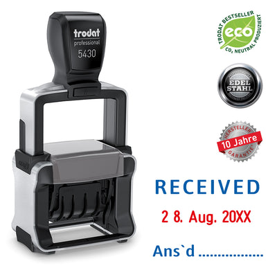 trodat-5430-datum-received