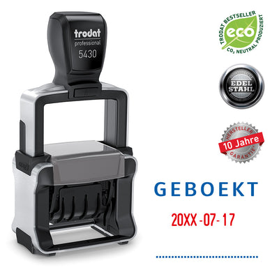 trodat-5430-datum-geboekt